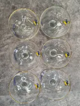 6 Vintage Babycham champagnecoupes uit de jaren 70 – foto 9 – kavel bij De Kringwinkel, Gent