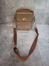 Mulberry schoudertas / crossbody in beige-taupe leder – foto 2 – kavel bij De Kringwinkel, Gent