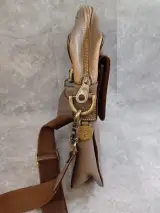 Mulberry schoudertas / crossbody in beige-taupe leder – foto 7 – kavel bij De Kringwinkel, Gent