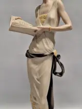 Kunstbeeld Lady with Book van Giuseppe Armani – foto 4 – kavel bij De Kringwinkel, Gent