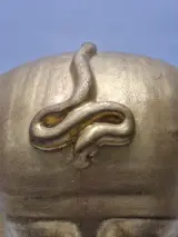 Vintage Egyptische buste van farao Amenemhet – 12e dynastie – foto 6 – kavel bij De Kringwinkel, Gent