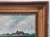 Expressionistisch riviertafereel met roeiboot - J. Bruynseels – foto 4 – kavel bij De Kringwinkel, Gent