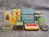Uitgebreide en historische medische dokterset met Original Record instrumentendoos, diagnostische instrumenten en medicijnblikken – foto 2 – kavel bij De Kringwinkel, Gent