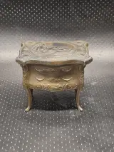 Uniek Antiek Belgisch Sieradenkistje (JANCO, ca. 1920) - Miniatuur Buikkast in Topstaat! – kavel bij De Kringwinkel, Gent