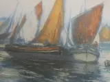 Maritieme Kleurets in Sierlijke Lijst – foto 3 – kavel bij De Kringwinkel, Diest