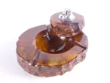 Vintage Onyx-Marmeren Rokers set – foto 7 – kavel bij De Kringwinkel, Heverlee
