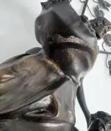 Grote Art Nouveau sculptuurlamp – foto 10 – kavel bij De Kringwinkel, Gent