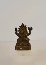 Decoratieve verzameling van vijf Indiase messing voorwerpen – foto 5 – kavel bij De Kringwinkel, Turnhout