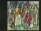Ria Hendrix (°1951) – voorontwerp glasramen Sint-Janskerk, Sint-Niklaas – foto 7 – kavel bij De Kringwinkel, Antwerpen