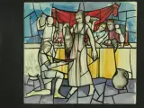 Ria Hendrix (°1951) – voorontwerp glasramen Sint-Janskerk, Sint-Niklaas – foto 9 – kavel bij De Kringwinkel, Antwerpen