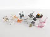 Set van 13 vintage en decoratieve kattenbeeldjes – kavel bij De Kringwinkel, Heverlee