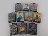 Sega Mega Drive spellen – lot van 10 klassieke games met originele bijsluiters – kavel bij De Kringwinkel, Heverlee