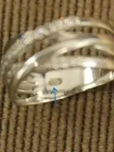 Victoria sterling zilveren ring – foto 4 – kavel bij De Kringwinkel, Antwerpen
