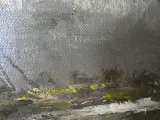 Vintage olieverfschilderij van de kunstenaar Emile Lammers – foto 5 – kavel bij De Kringwinkel, Heverlee