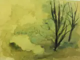 Karel Roelants (1921–1999) aquarel 1987 "Mist" – foto 6 – kavel bij De Kringwinkel, Antwerpen