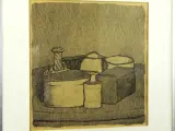 Vintage lithografische reproductie naar Giorgio Morandi – foto 3 – kavel bij De Kringwinkel, Antwerpen