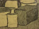 Vintage lithografische reproductie naar Giorgio Morandi – foto 7 – kavel bij De Kringwinkel, Antwerpen