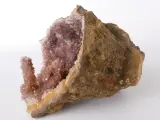 Roze amethistgeode (natuurlijke kristalvorming) – foto 6 – kavel bij De Kringwinkel, Heverlee
