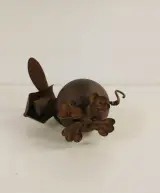 Metalen decoratiefiguur in de vorm van een hond – foto 5 – kavel bij De Kringwinkel, Turnhout