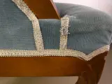 Klassieke gewatteerde fauteuil – foto 10 – kavel bij De Kringwinkel, Heverlee