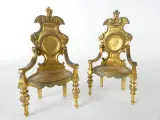 Verguld messing miniatuur woonkamerset – foto 5 – kavel bij De Kringwinkel, Heverlee