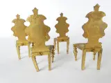 Verguld messing miniatuur woonkamerset – foto 8 – kavel bij De Kringwinkel, Heverlee