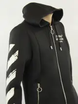 Off-White Main Label jas/hoodie – maat XL – foto 6 – kavel bij De Kringwinkel, Antwerpen