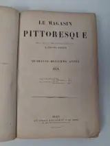 Antiek boek: "le magasin pittoresque", 1874 – foto 2 – kavel bij De Kringwinkel, Waardamme