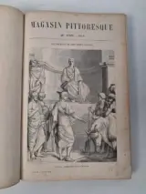 Antiek boek: "le magasin pittoresque", 1872 – foto 3 – kavel bij De Kringwinkel, Waardamme