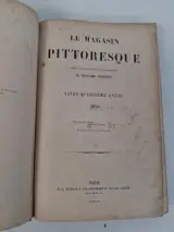 Antiek boek: "le magasin pittoresque", 1856 – foto 2 – kavel bij De Kringwinkel, Waardamme