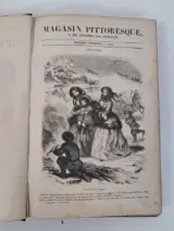 Antiek boek: "le magasin pittoresque", 1851 – foto 5 – kavel bij De Kringwinkel, Waardamme