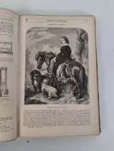 Antiek boek: "le magasin pittoresque", 1850 – foto 4 – kavel bij De Kringwinkel, Waardamme