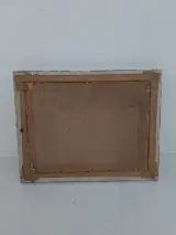 Karakteristiek Werk in de Stijl van Roger Raveel (1952-1979) – Inclusief Goudlijst – foto 2 – kavel bij De Kringwinkel, Waardamme