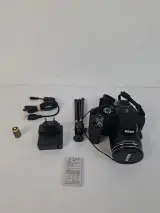 Complete Nikon Coolpix P520 Bridgecamera Set – Met 42x Optische Zoom & Tas! – kavel bij De Kringwinkel, Waardamme