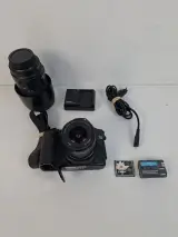 Canon EOS 40D Spiegelreflexcamera Set – Inclusief 2 USM Lenzen, Accu, Lader & 2GB CF-kaart! – kavel bij De Kringwinkel, Waardamme
