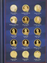 The Presidents of the United States of America – presidentiële medailles in verzamelalbum – foto 7 – kavel bij De Kringwinkel, Antwerpen