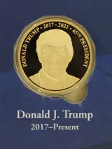 The Presidents of the United States of America – presidentiële medailles in verzamelalbum – foto 10 – kavel bij De Kringwinkel, Antwerpen
