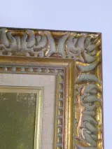 Schilderij met gele bloemen in groene vaas – foto 7 – kavel bij De Kringwinkel, Heverlee