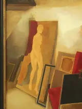 Ludo Mariman (1946–2026) – Het schildersatelier – 1977 – foto 4 – kavel bij De Kringwinkel, Antwerpen