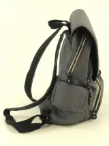 Kipling antracietgrijze rugzak model Osho – foto 3 – kavel bij De Kringwinkel, Antwerpen