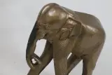 Handgesneden houten olifant – foto 6 – kavel bij De Kringwinkel, Brecht