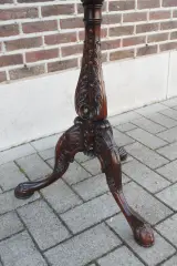 Klassieke antieke tripoortafel – foto 3 – kavel bij De Kringwinkel, Brecht