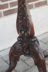 Klassieke antieke tripoortafel – foto 4 – kavel bij De Kringwinkel, Brecht