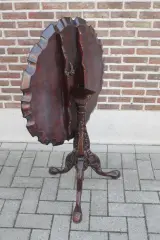 Klassieke antieke tripoortafel – foto 6 – kavel bij De Kringwinkel, Brecht
