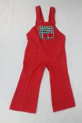 Vintage rode peuteroverall – foto 2 – kavel bij De Kringwinkel, Brecht