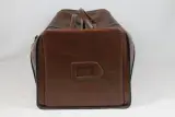 Vintage bruine lederen weekendtas – foto 3 – kavel bij De Kringwinkel, Brecht