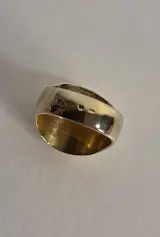 Set van 2 vintage ringen met munt- en turkooisdetail – foto 3 – kavel bij De Kringwinkel, Turnhout