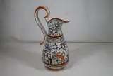 Vintage handbeschilderde karaf – kavel bij De Kringwinkel, Brecht