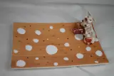 Set van een kaasplank en een serveerbord met 3D- dieren – foto 3 – kavel bij De Kringwinkel, Brecht