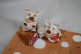 Set van een kaasplank en een serveerbord met 3D- dieren – foto 4 – kavel bij De Kringwinkel, Brecht